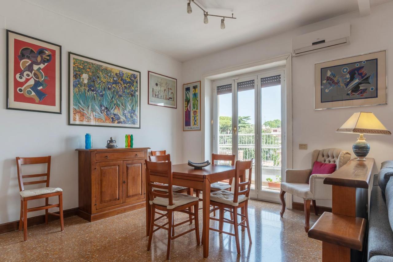 Roomy And Bright Apartment With Terrace Rome Extérieur photo